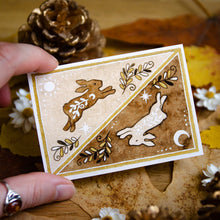 Load image into Gallery viewer, Sun & Moon Bunnies / Spring Equinox - ACEO Mini Print