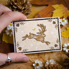 Load image into Gallery viewer, Whimsical Jackalope - ACEO Mini Print