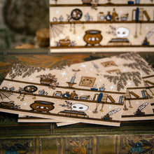 Load image into Gallery viewer, Witchy Shelves - ACEO Mini Print