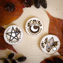 Load image into Gallery viewer, Moon Magic & Crystals - Wooden Amulet Pack