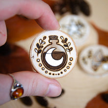 Load image into Gallery viewer, Moon Magic & Crystals - Wooden Amulet Pack