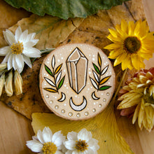 Load image into Gallery viewer, Herbs & Crystals - Wooden Amulet Pack
