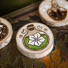 Load image into Gallery viewer, Herbs & Potions - Wooden Amulet Pack