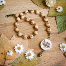 Load image into Gallery viewer, Enchanting Oak Leaves - Ogham Meditation Beads