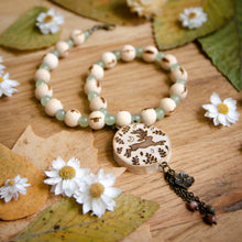 Load image into Gallery viewer, Whimsical Jackalope - Ogham Meditation Beads