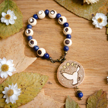 Load image into Gallery viewer, Owl & Moon - Mini Moon Meditation Beads