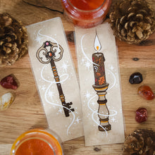 Load image into Gallery viewer, Candle & Key - Bookmark Set