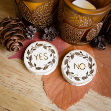 Load image into Gallery viewer, Mushrooms Yes/No Coins - Illustrated Divination Set