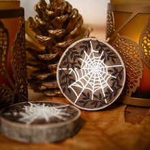 Load image into Gallery viewer, Spiderweb Yes/No Coins - Illustrated Divination Set