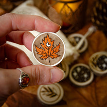 Load image into Gallery viewer, Maple Leaf - Moon Runes Divination Set