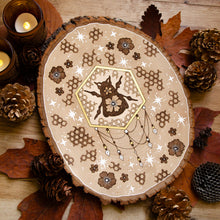 Load image into Gallery viewer, 'The Empress' - Tarot-inspired Decor - Original Wood Slice Art