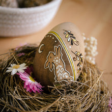 Load image into Gallery viewer, 'Dance of the Equinox' - Spring Decor - Large Wooden Egg