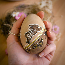 Load image into Gallery viewer, 'Dance of the Equinox' - Spring Decor - Large Wooden Egg