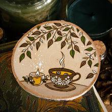 Load image into Gallery viewer, Tea Ceremony - Large Wooden Hanging Ornament