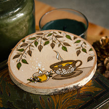 Load image into Gallery viewer, Tea Ceremony - Large Wooden Hanging Ornament