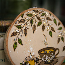 Load image into Gallery viewer, Tea Ceremony - Large Wooden Hanging Ornament