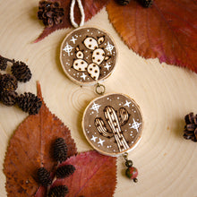 Load image into Gallery viewer, Cactus Duo - Double Wooden Wall Hanging