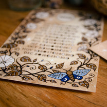 Load image into Gallery viewer, 2026 Pocket Moon Calendar - Art Print