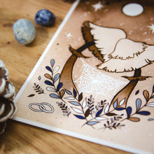 Load image into Gallery viewer, Mushroom Lovers - Tarot Art Print Set