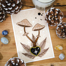 Load image into Gallery viewer, Mushroom Lovers - Tarot Art Print Set
