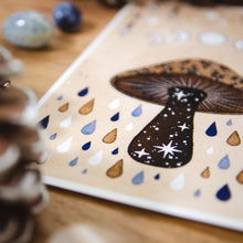Load image into Gallery viewer, Ace of Mushrooms - Tarot Art Print