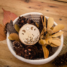 Load image into Gallery viewer, Simple Moon Cycle - Medium Wooden Ornament