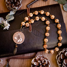 Load image into Gallery viewer, Wolf & Tree - Runic Meditation Beads