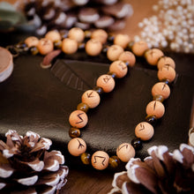 Load image into Gallery viewer, Wolf & Tree - Runic Meditation Beads