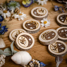 Load image into Gallery viewer, Moon Runes - Divination Set / Lunar Altar Decor