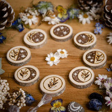 Load image into Gallery viewer, Moon Runes - Divination Set / Lunar Altar Decor