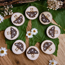 Load image into Gallery viewer, Starry Moths - Moon Coins Divination Set
