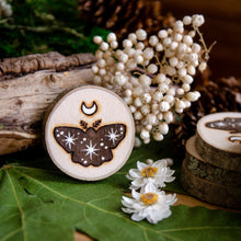 Load image into Gallery viewer, Starry Moths - Moon Coins Divination Set