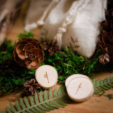 Load image into Gallery viewer, Traditional Wooden Ogham Set
