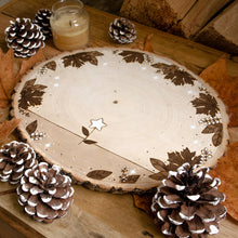 Load image into Gallery viewer, 'Star Blossom' - The Star Tarot Card - Original Wood Slice Art