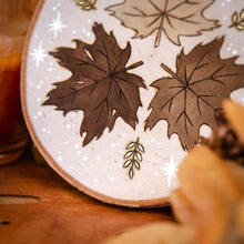 Load image into Gallery viewer, Fall Leaves - Large Wooden Hanging Ornament