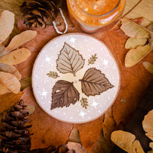 Load image into Gallery viewer, Fall Leaves - Large Wooden Hanging Ornament