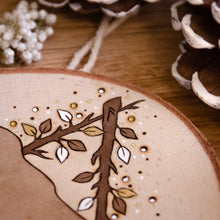 Load image into Gallery viewer, Raven & Ansuz Rune - Large Wooden Hanging Ornament