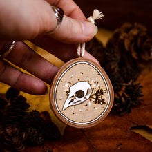 Load image into Gallery viewer, Memento Mori - Small Wooden Ornament