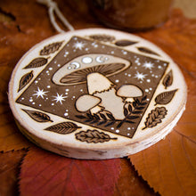 Load image into Gallery viewer, Mushroom Season - Large Wooden Hanging Ornament