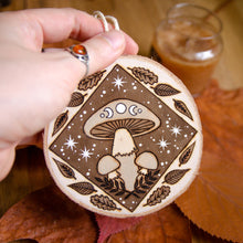 Load image into Gallery viewer, Mushroom Season - Large Wooden Hanging Ornament