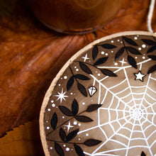 Load image into Gallery viewer, Magical Spiderweb - Large Wooden Hanging Ornament