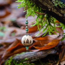 Load image into Gallery viewer, Magical Forest Landscape - Wooden Pendulum