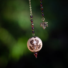 Load image into Gallery viewer, Whimsical Stag - Wooden Pendulum