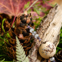 Load image into Gallery viewer, Algiz Rune - Wooden Pendulum