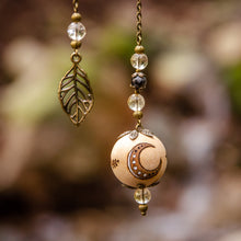 Load image into Gallery viewer, Crescent Moon - Wooden Pendulum