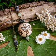 Load image into Gallery viewer, Luna Moth - Wooden Pendulum