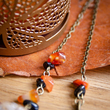 Load image into Gallery viewer, Magical Pumpkin - Wooden Pendulum