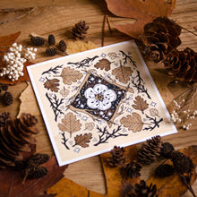 Load image into Gallery viewer, Flow Ogham Oracle - Mandala Art Print