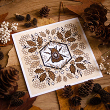 Load image into Gallery viewer, Flow Ogham Oracle - Mandala Art Print