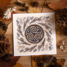 Load image into Gallery viewer, Flow Ogham Oracle - Mandala Art Print